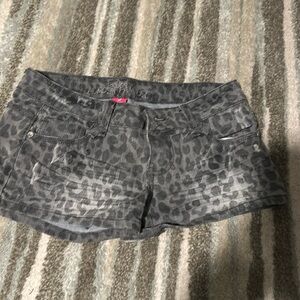 Leopard shorts